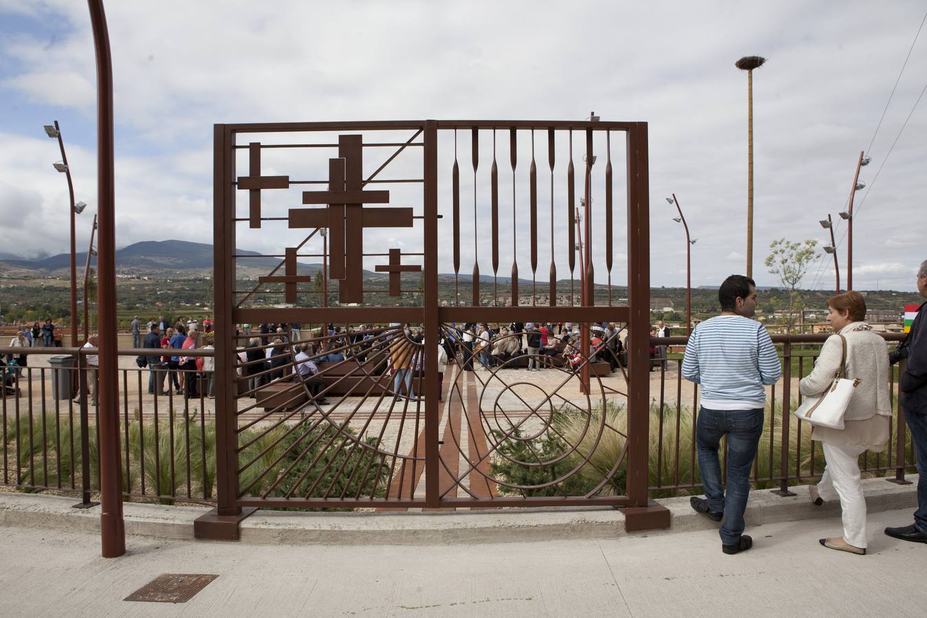 Nuevo mirador de Albelda al valle del Iregua