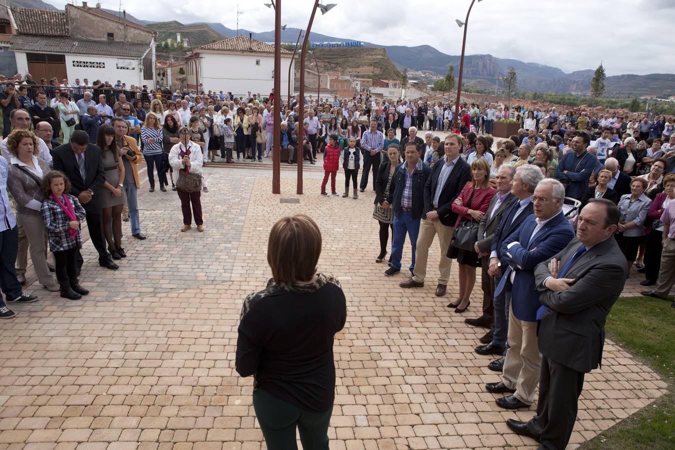 Nuevo mirador de Albelda al valle del Iregua