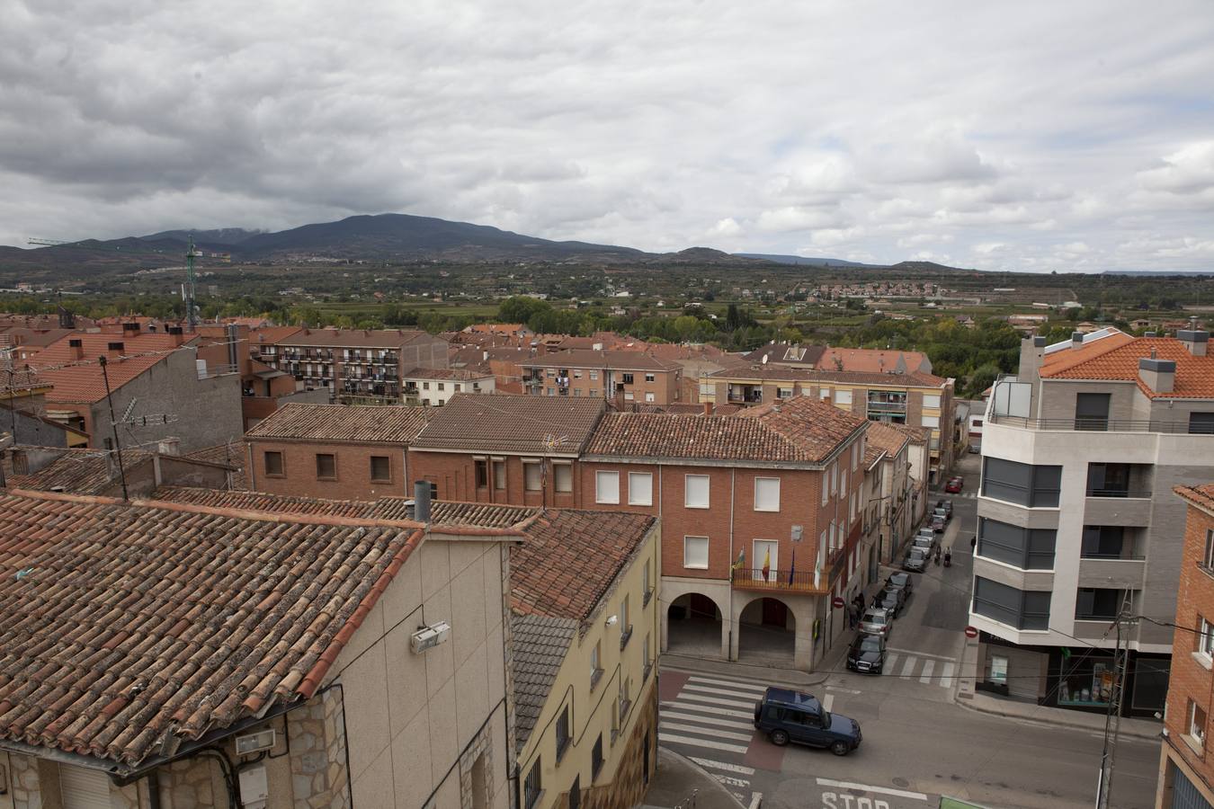 Nuevo mirador de Albelda al valle del Iregua