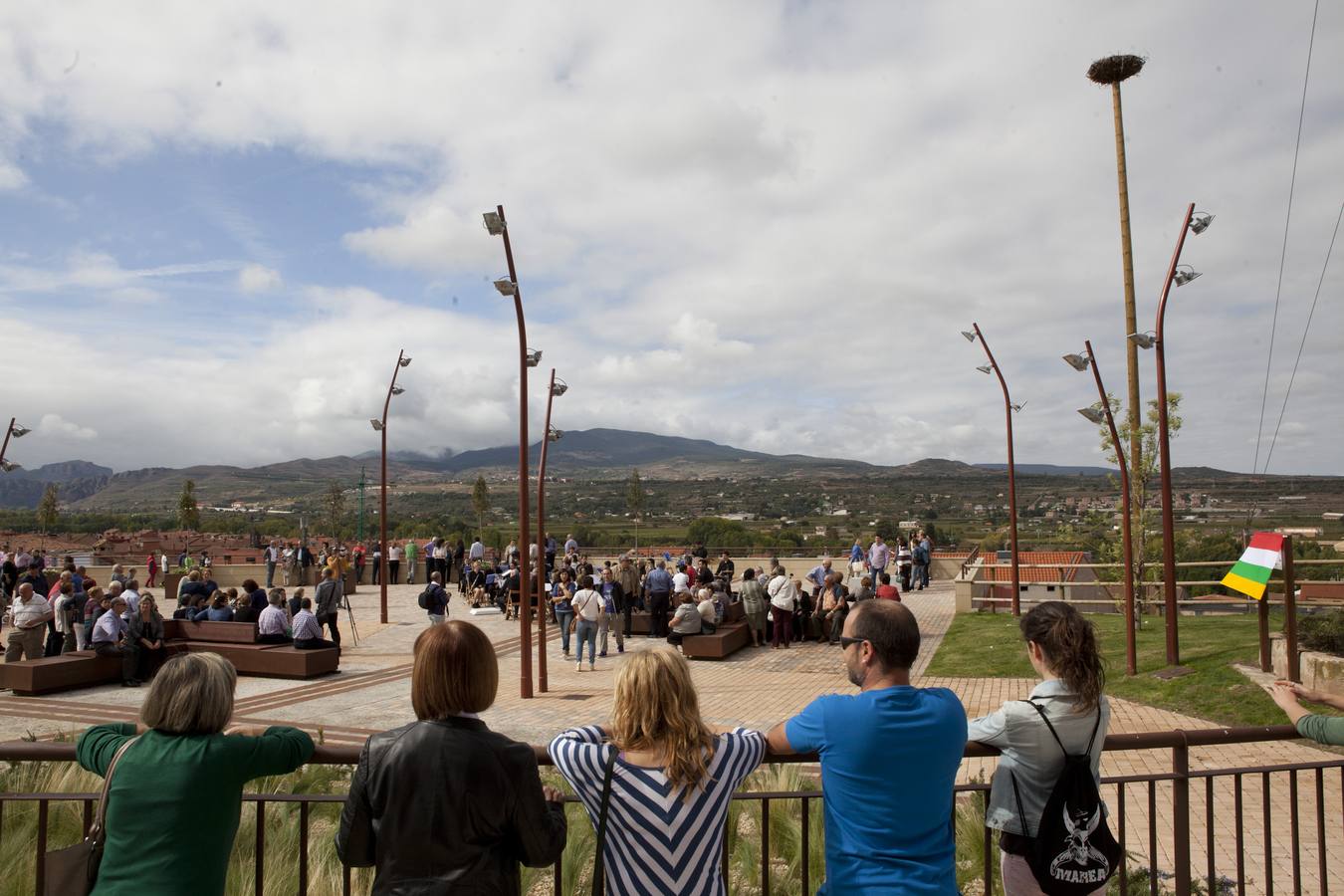 Nuevo mirador de Albelda al valle del Iregua