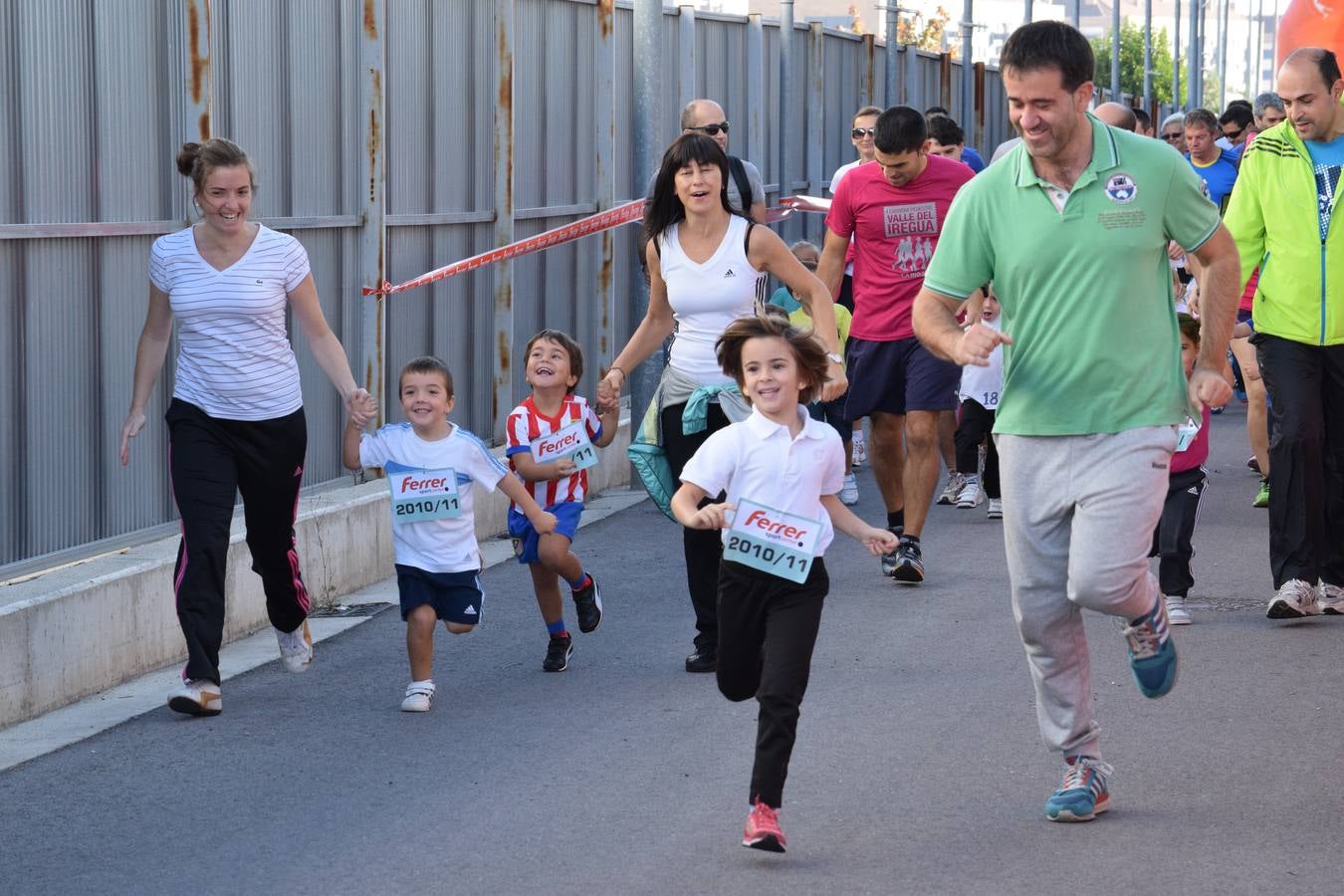 Carrera infantil en Ferrer