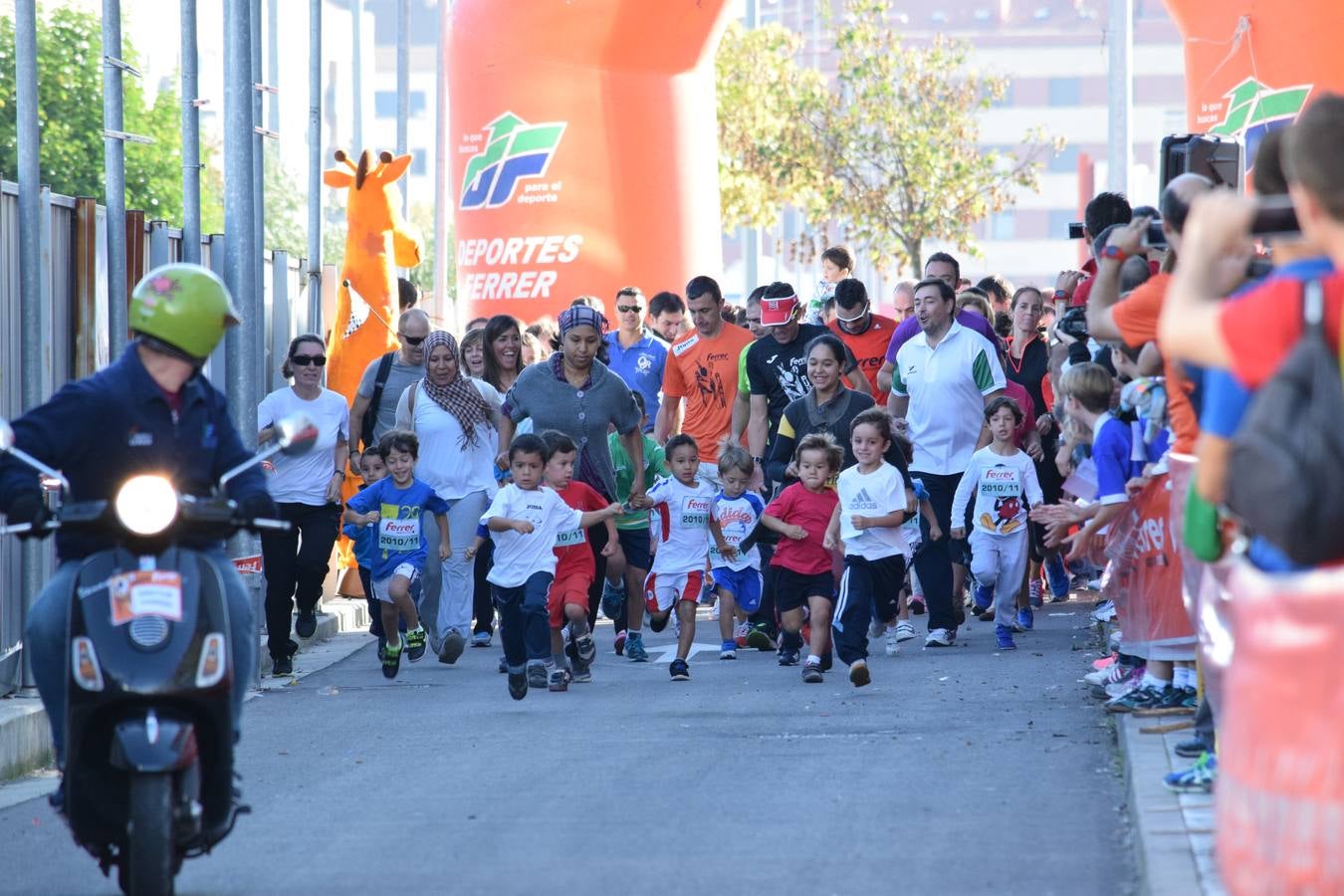 Carrera infantil en Ferrer