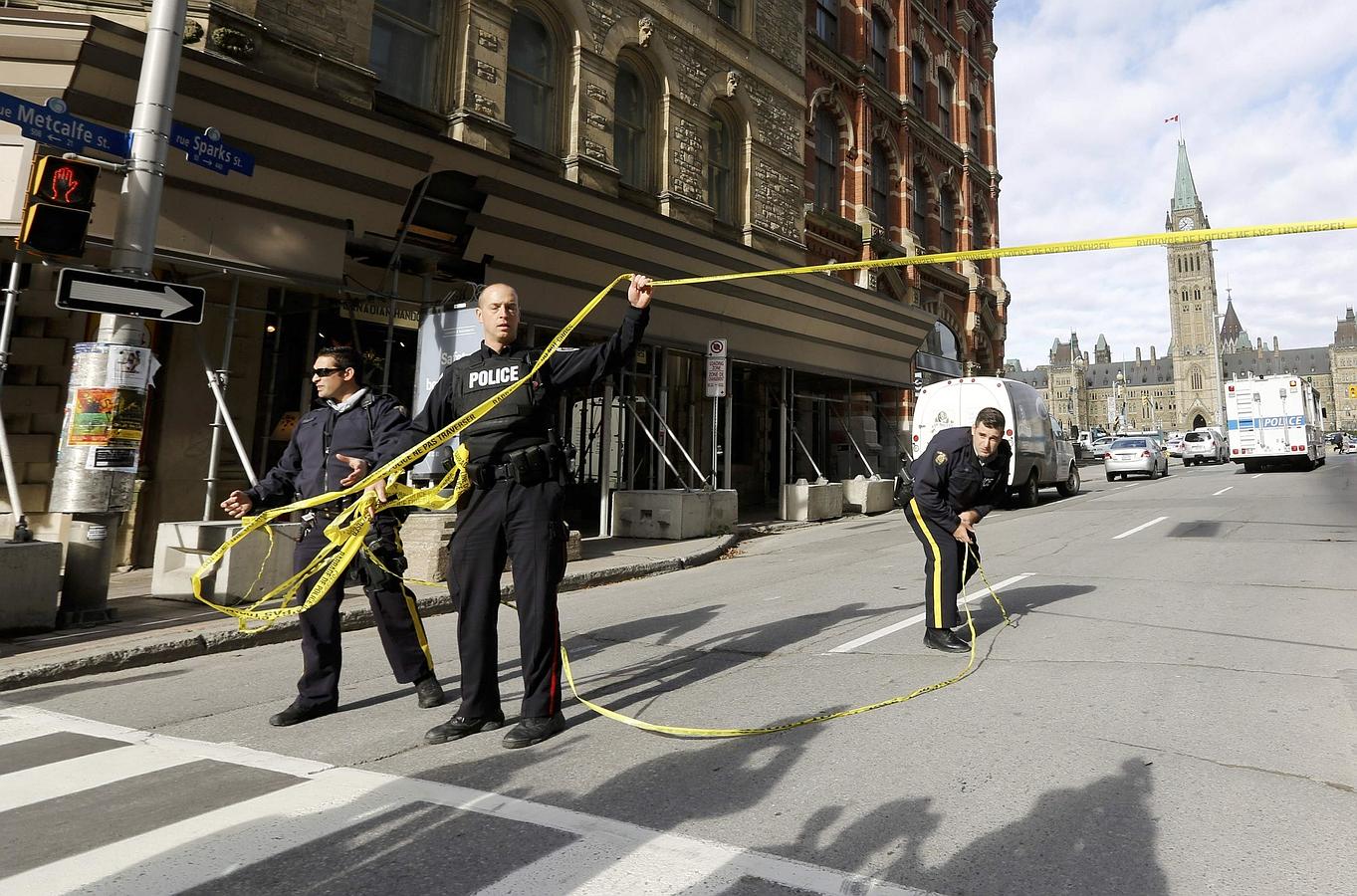 Alerta en Ottawa tras un tiroteo frente al parlamento