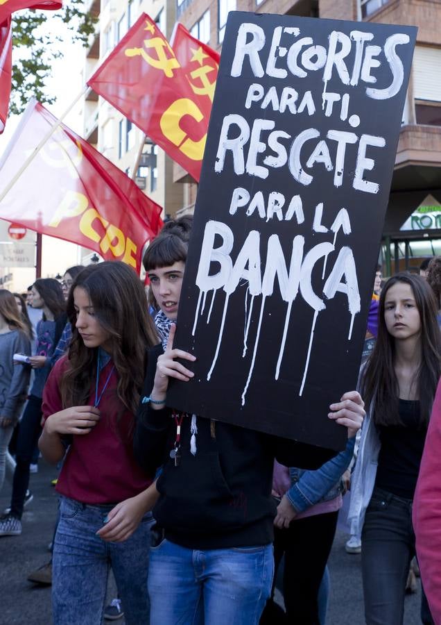 Protestas de mañana y comida en tupper