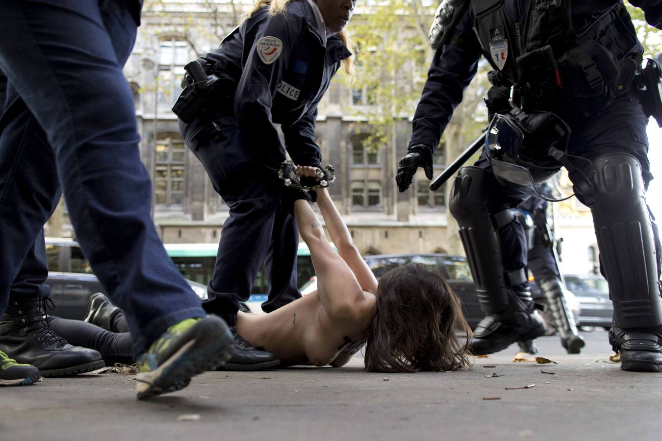 Protesta de Femen en París