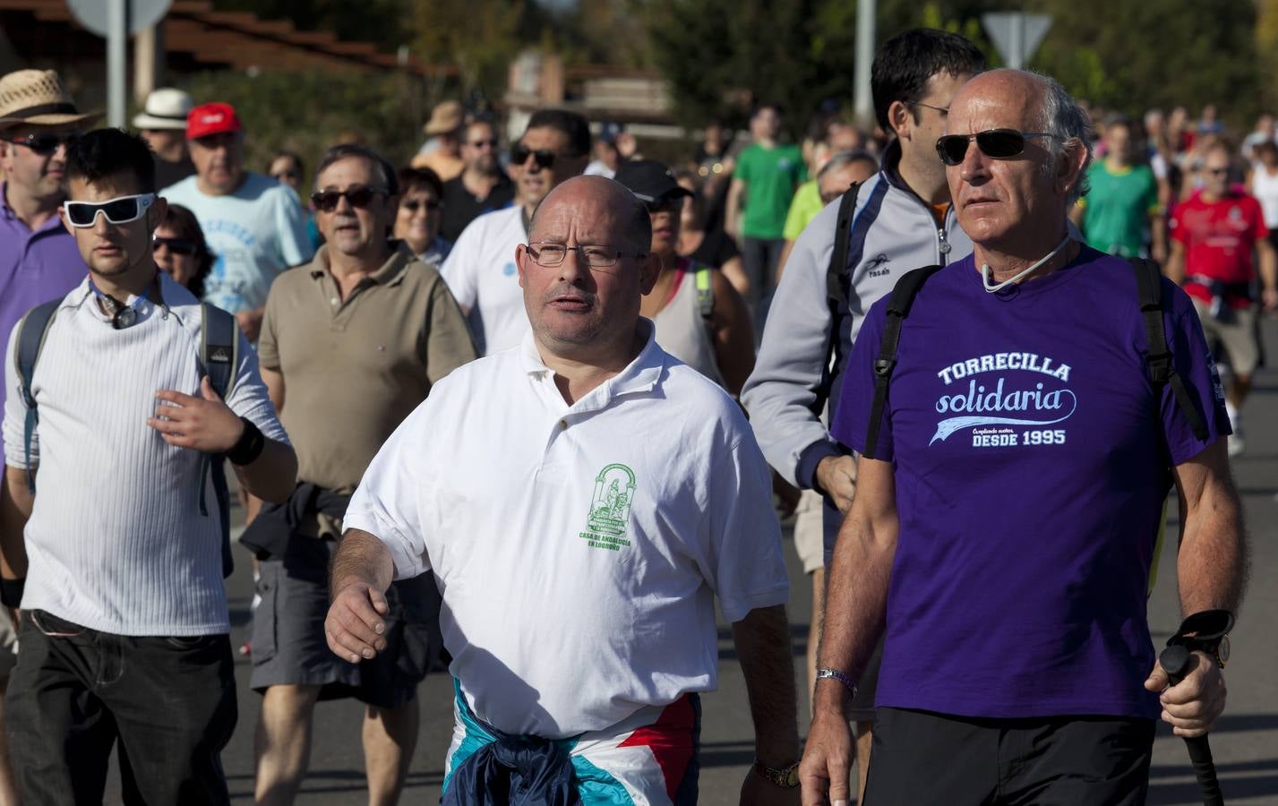 Multitudinaria Marcha Aspace