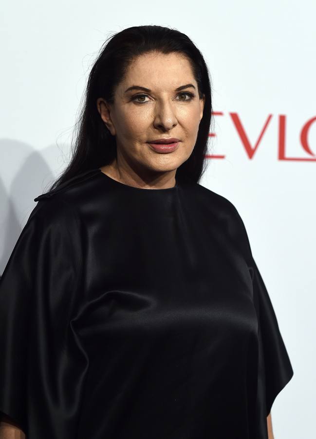 La artista Marina Abramovic, a su llegada a la gala.