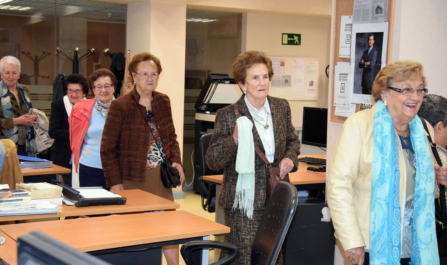 Los alumnos del programa &#039;Vida Sana&#039; visitan la multimedia de Diario LA RIOJA