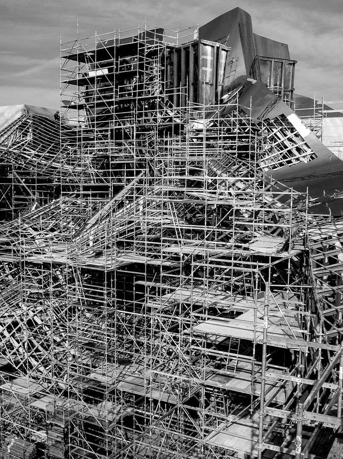 La construcción del Hotel Marqués de Riscal paso a paso