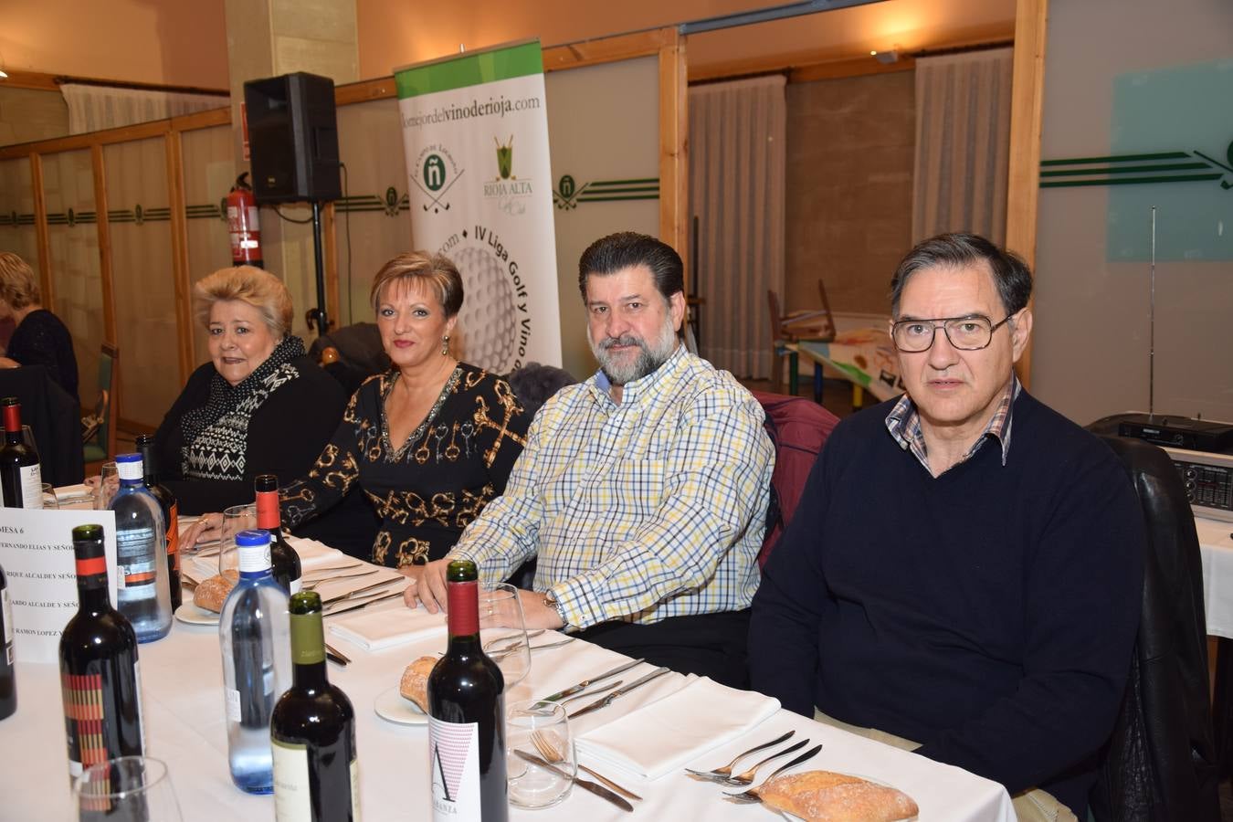 Cena de fin de la Liga de Golf y Vino