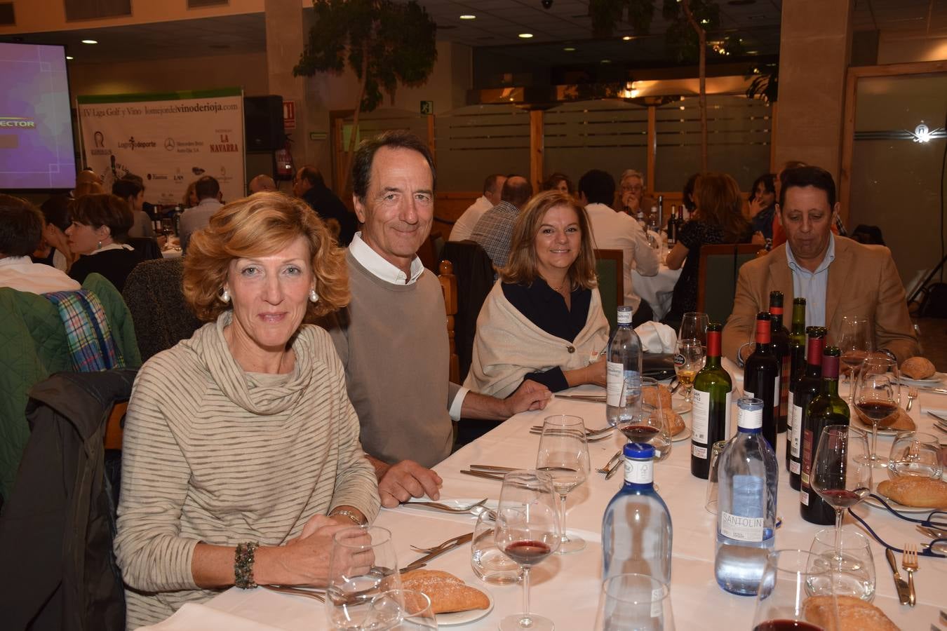 Cena de fin de la Liga de Golf y Vino