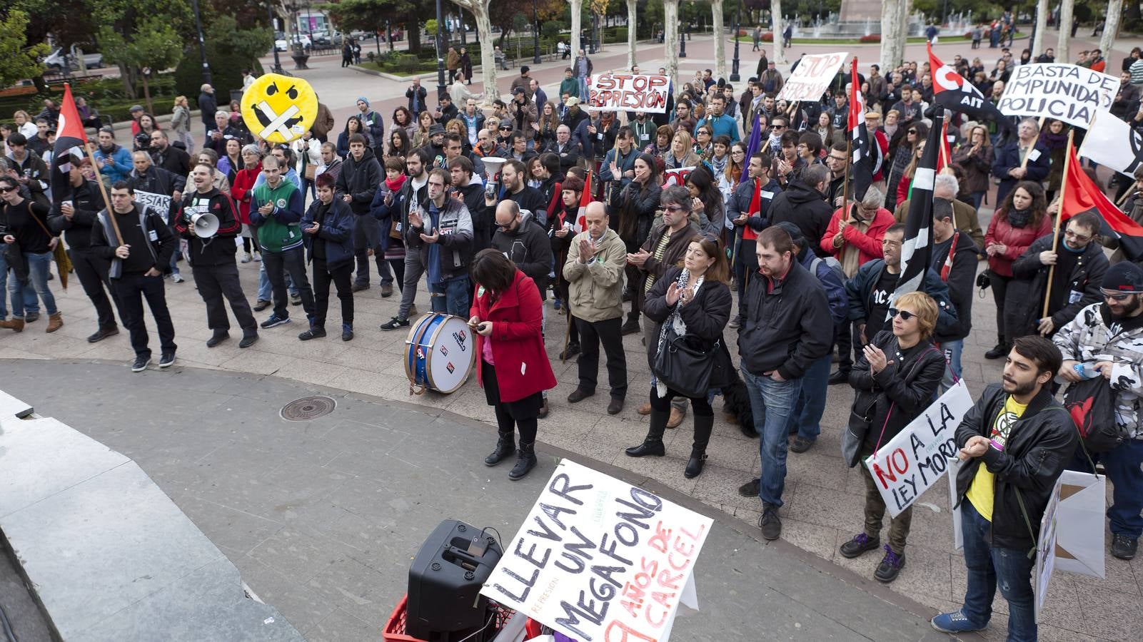 Manifestación en el segundo aniversario del 14N