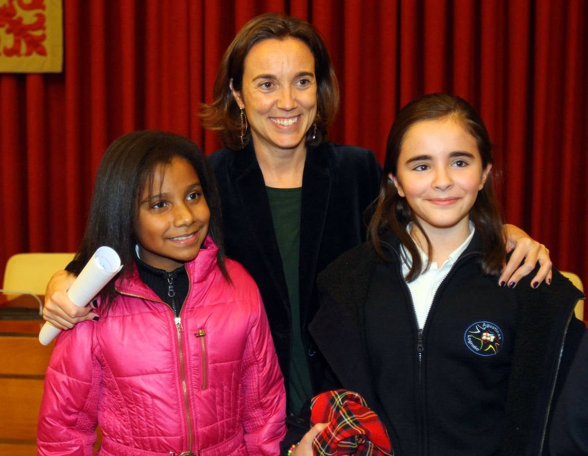 Premios del concurso escolar sober la Constitución