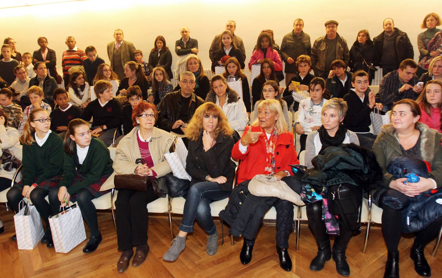 Premios del concurso escolar sober la Constitución