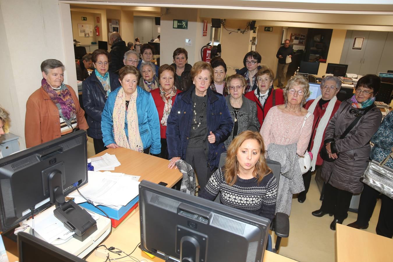 Alumnas del Programa Vida Sana visitan la Multimedia La Rioja
