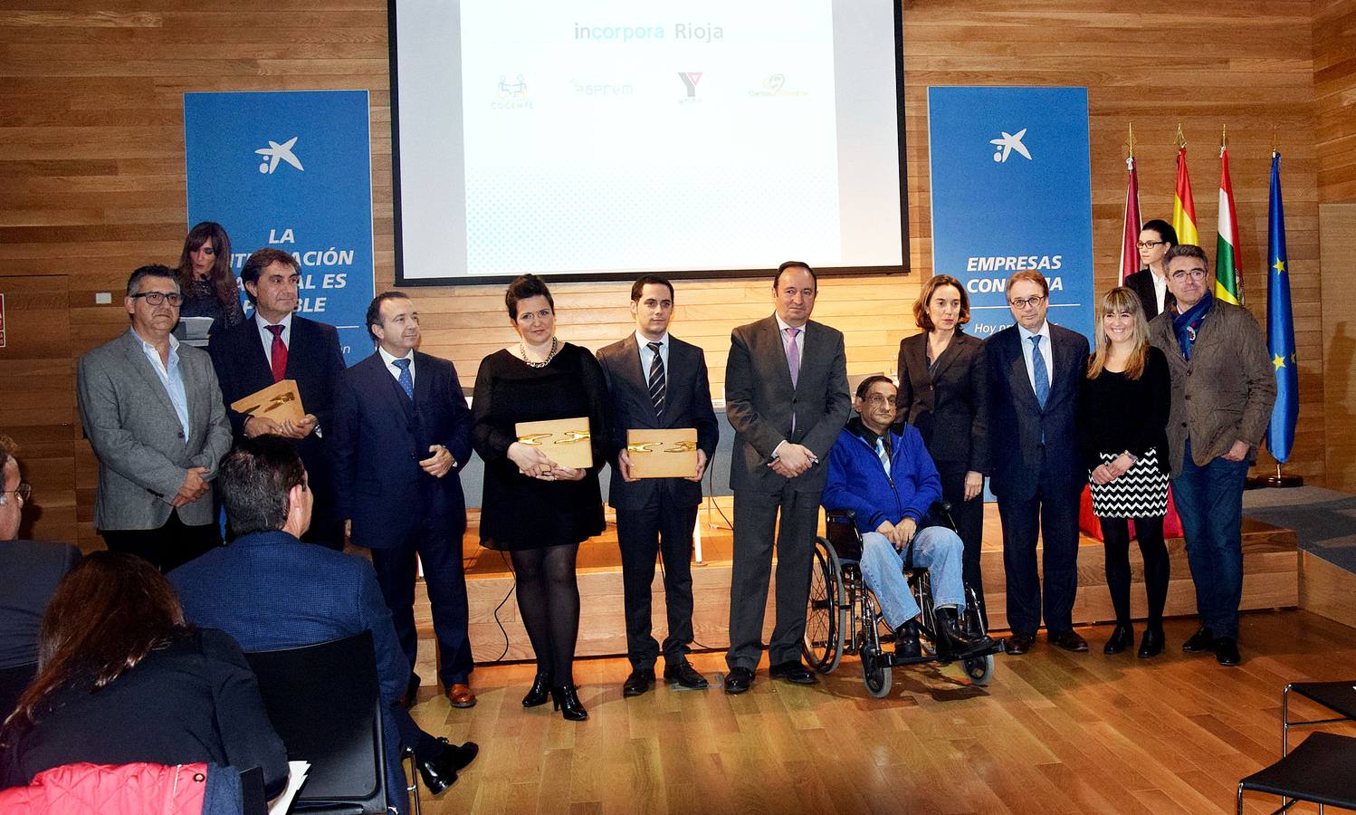 &#039;Premios Incorpora La Rioja&#039; de la Obra Social la Caixa