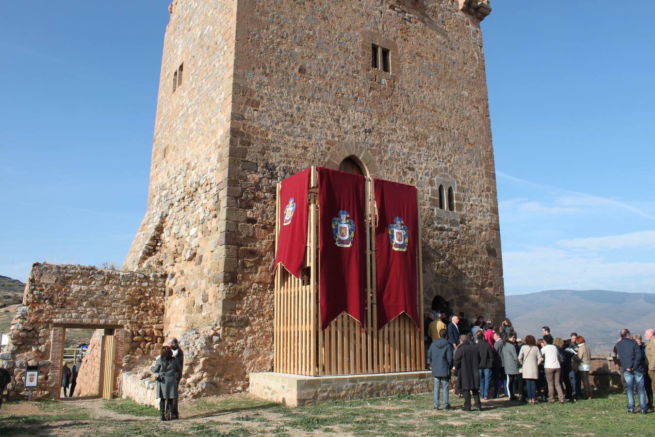 Inauguración de la cuarta fase del castillo de Préjano