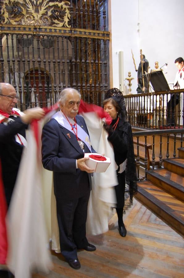 Inaugurado en Yuso un busto de Isabel la Católica y elección de Santiago Vivanco como caballero