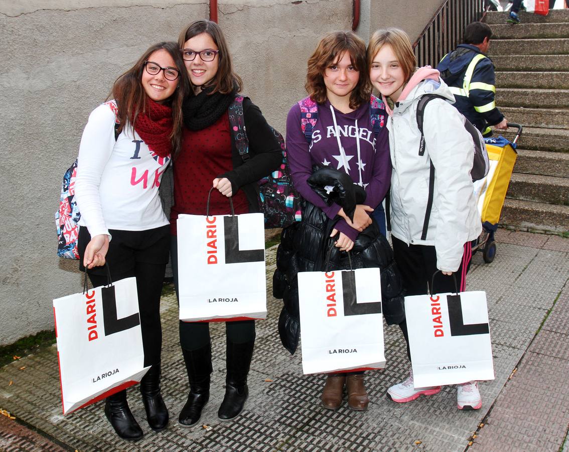 Alumnos de 1º y 2º,de la ESO, grupo A, del IES Virgen de Vico de Arnedo visitan la multimedia de Diario LA RIOJA