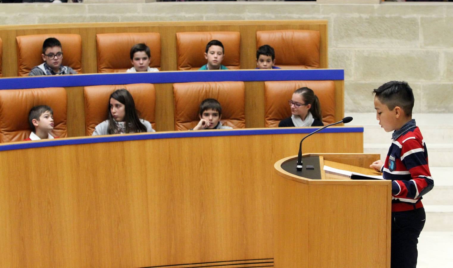 El Parlamento riojano acoge la lectura de la Constitución