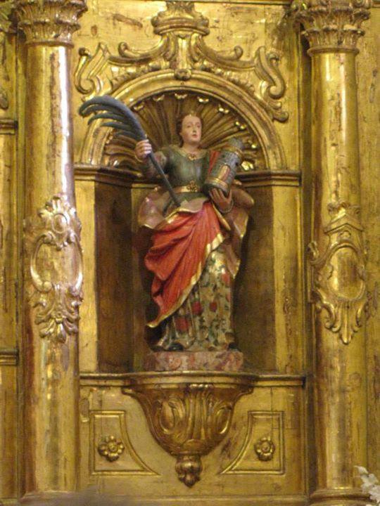 Villarroya honra a su patrona con la inauguración del nuevo reloj de la torre de la iglesia