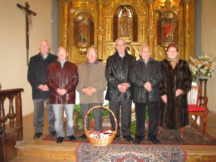 Villarroya honra a su patrona con la inauguración del nuevo reloj de la torre de la iglesia