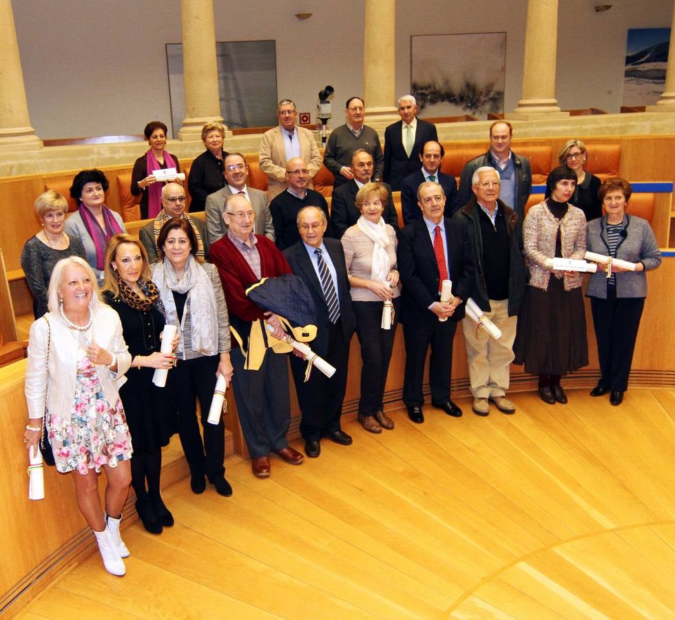 Adonar rinde homenaje a sus fundadores y a sus cuatro presidentes