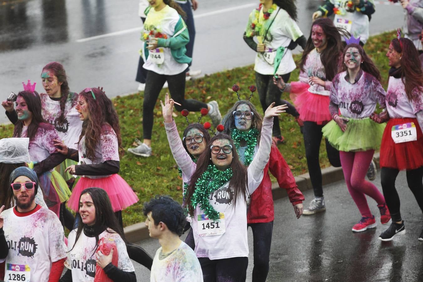 Logroño celebra la Holi Run (II)