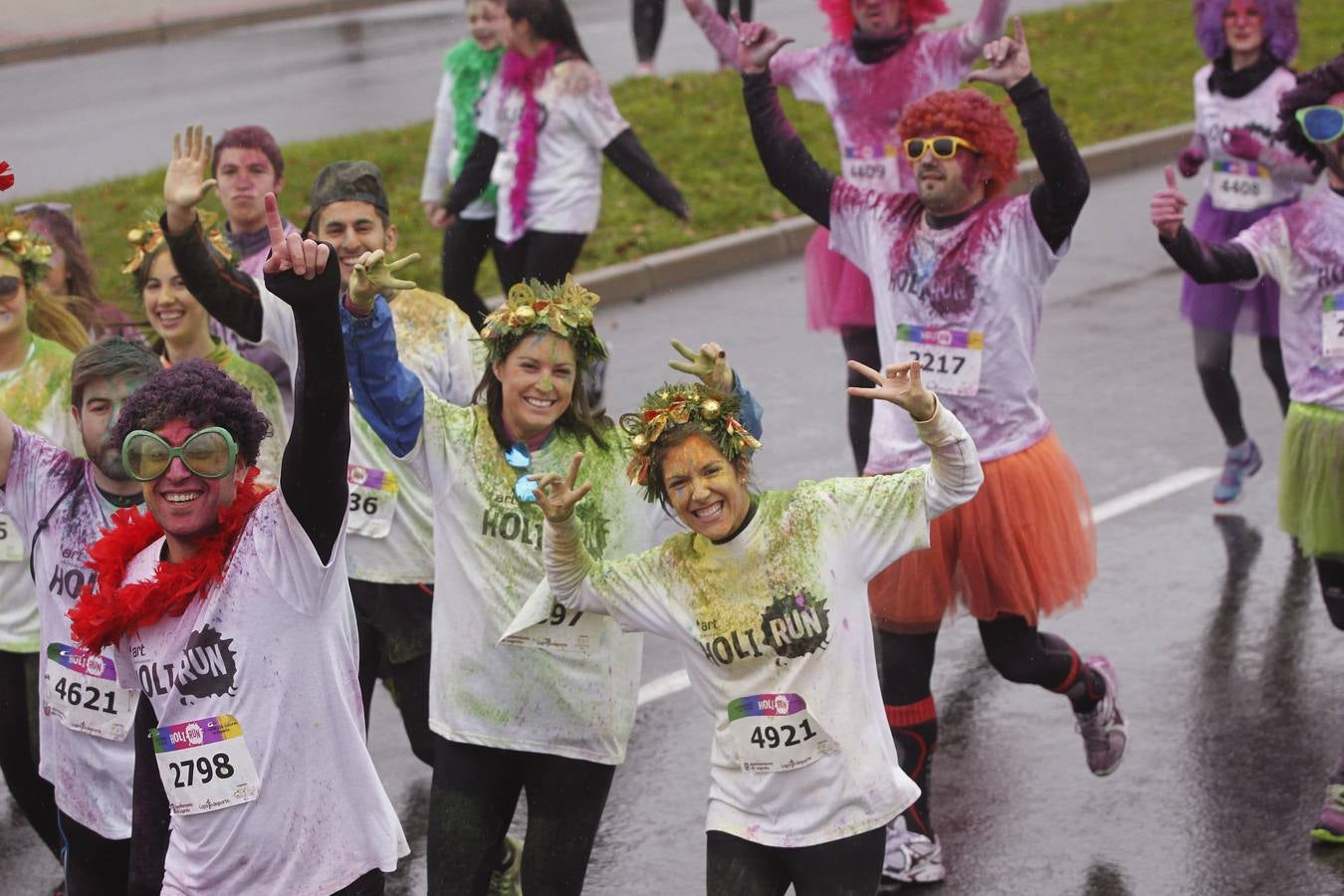 Logroño celebra la Holi Run (II)