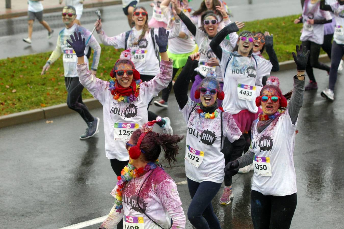 Logroño celebra la Holi Run (II)