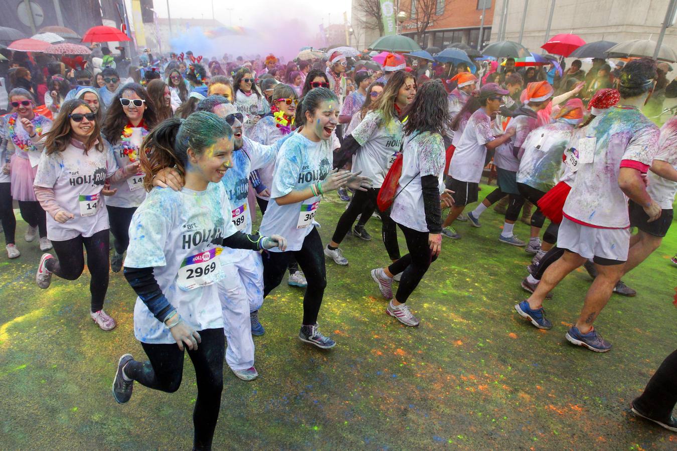 Logroño celebra la Holi Run (II)