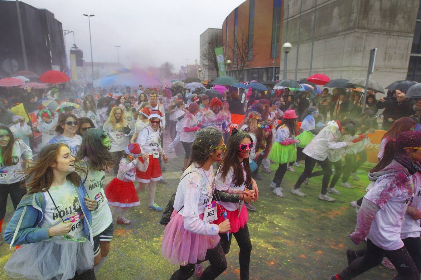 Logroño celebra la Holi Run (II)