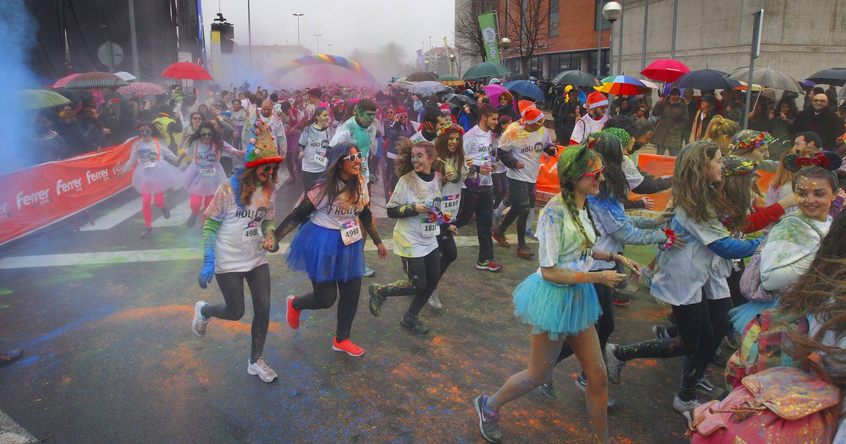 Logroño celebra la Holi Run (II)