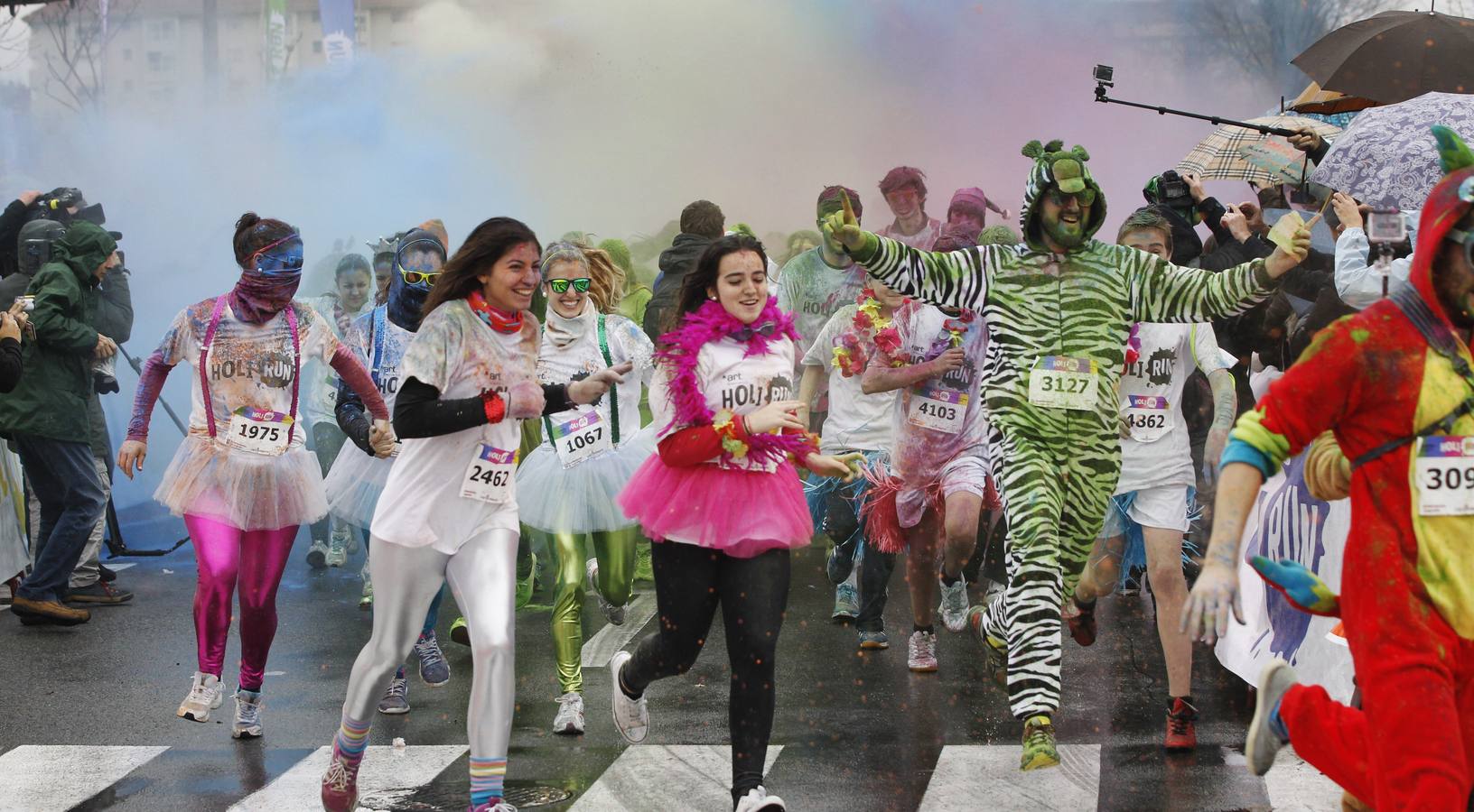 Logroño celebra la Holi Run (II)