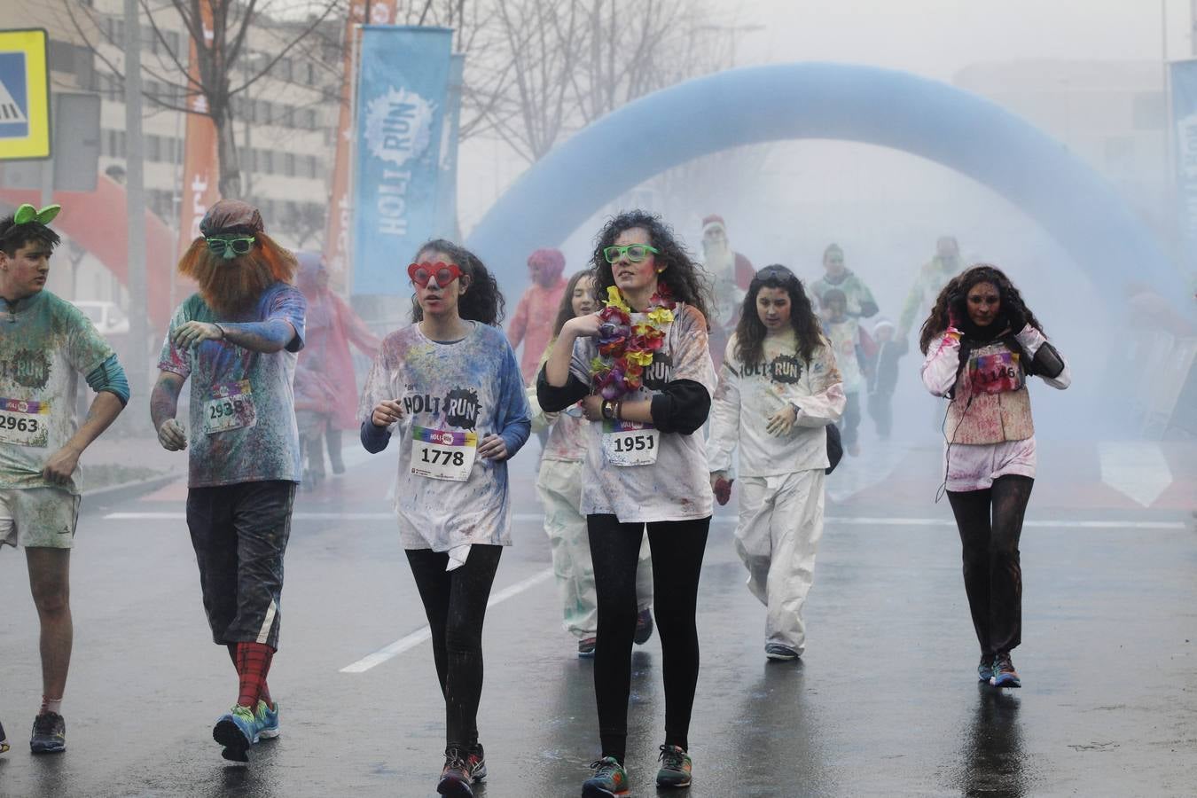 Logroño se llena de color con la Holi Run (I)