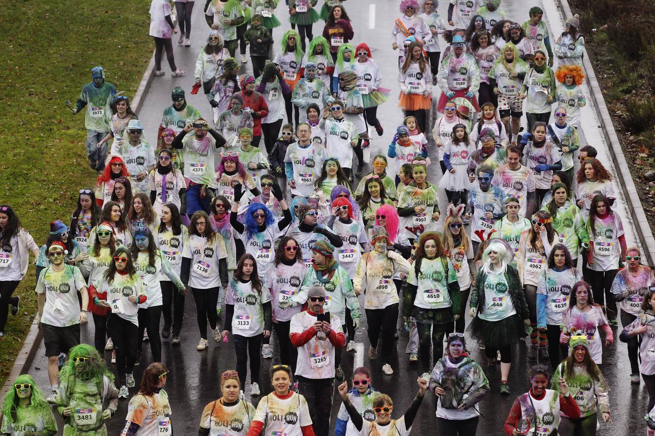 Logroño se llena de color con la Holi Run (I)