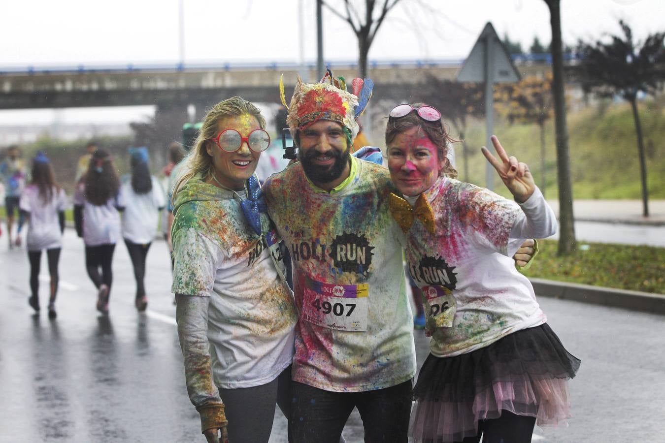 Logroño se llena de color con la Holi Run (I)