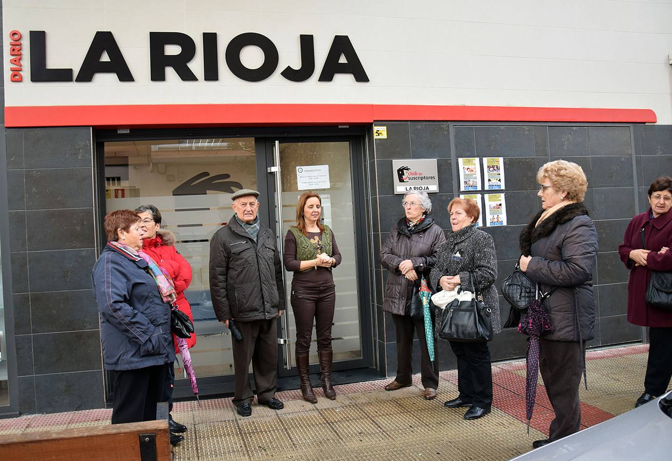 Alumnos del programa Vida Sana del Ayuntamiento de Logroño visitan la multimedia La Rioja