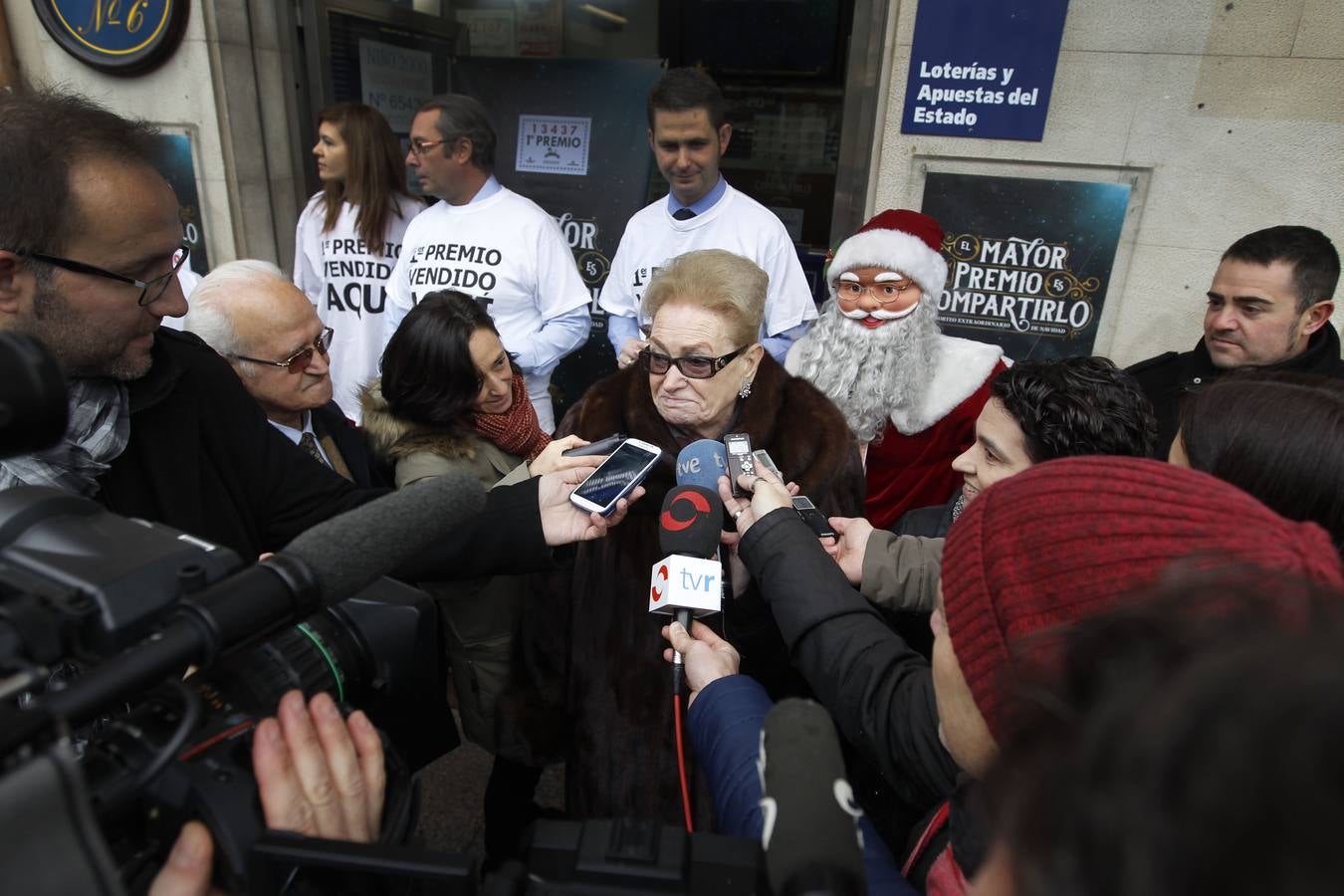 Logroño celebra el Gordo y el segundo premio