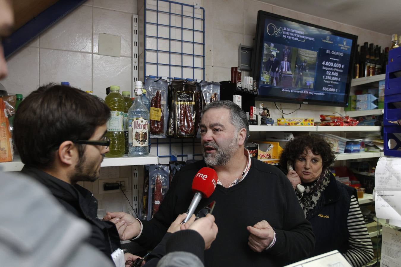 Logroño celebra el Gordo y el segundo premio