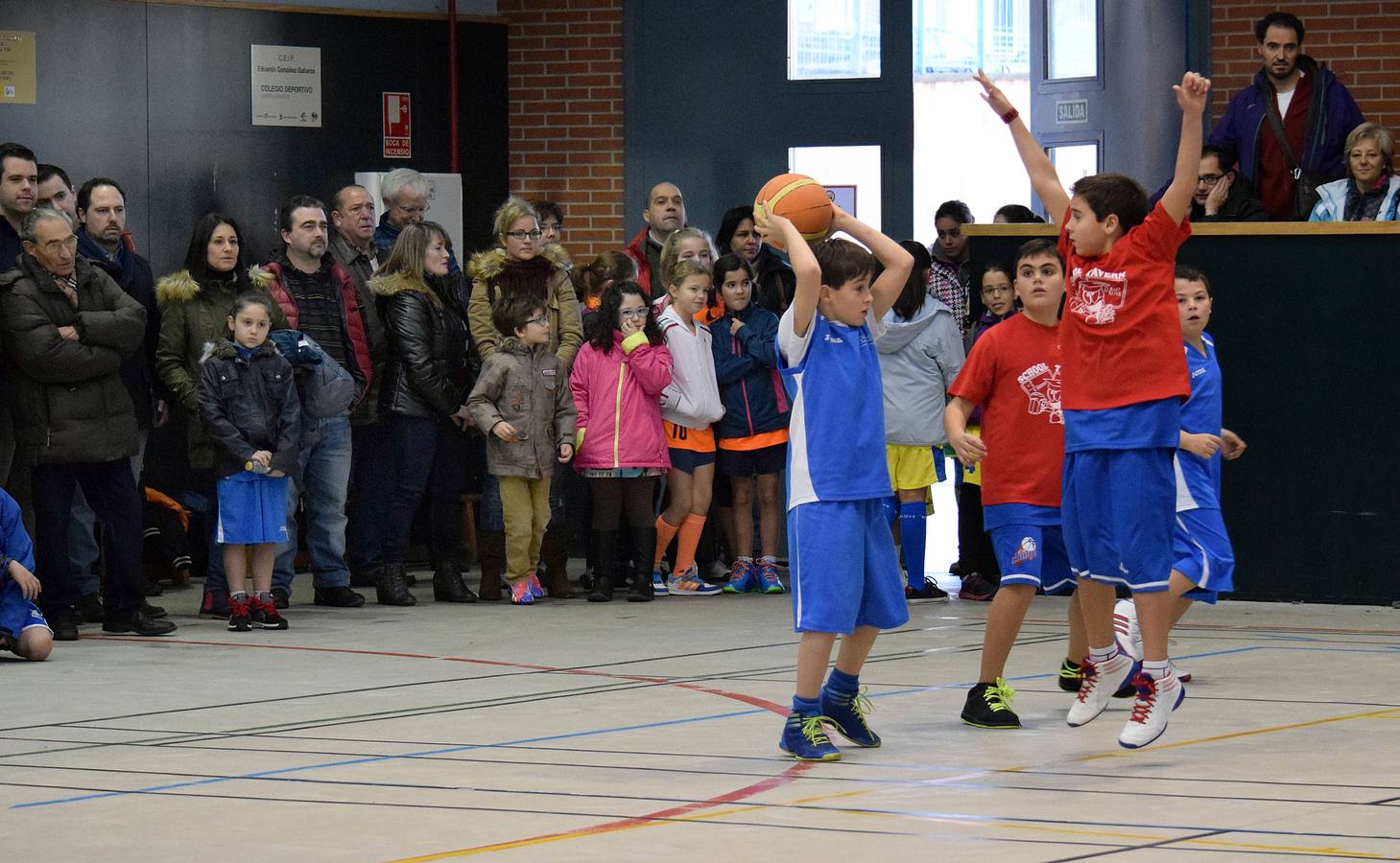 Lardero disfruta con las promesas del baloncesto