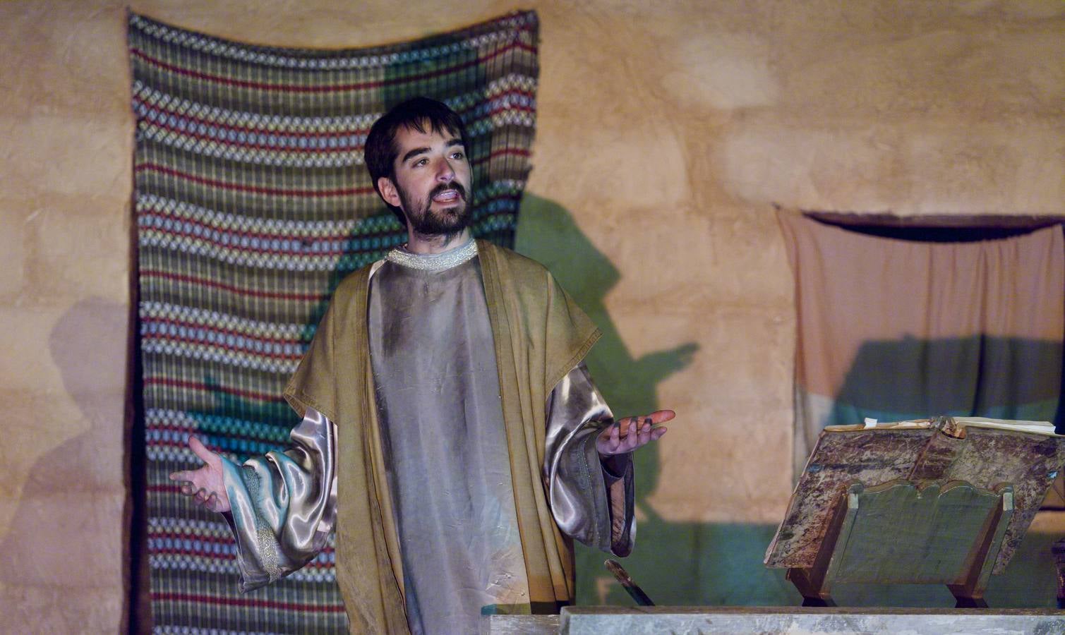 Representación del Belén viviente de Alcanadre