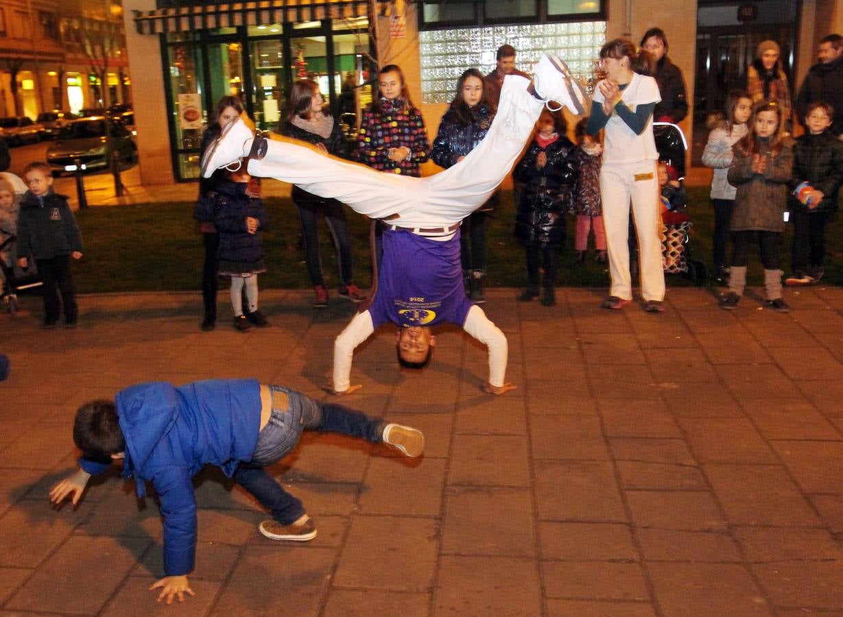 Capoeira navideña