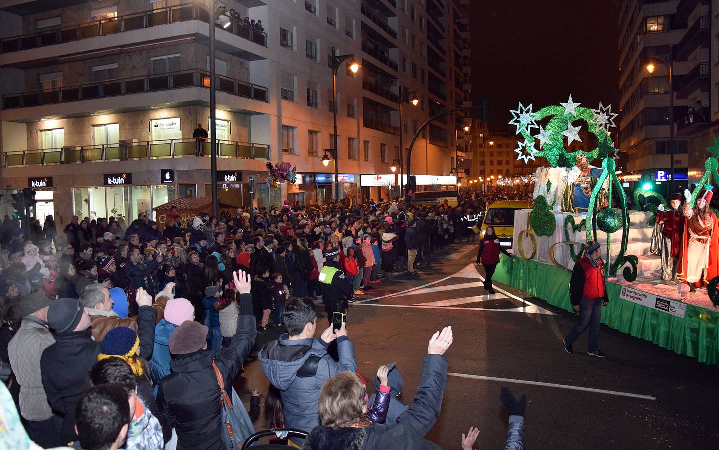 Cabalgata de Reyes en Logroño