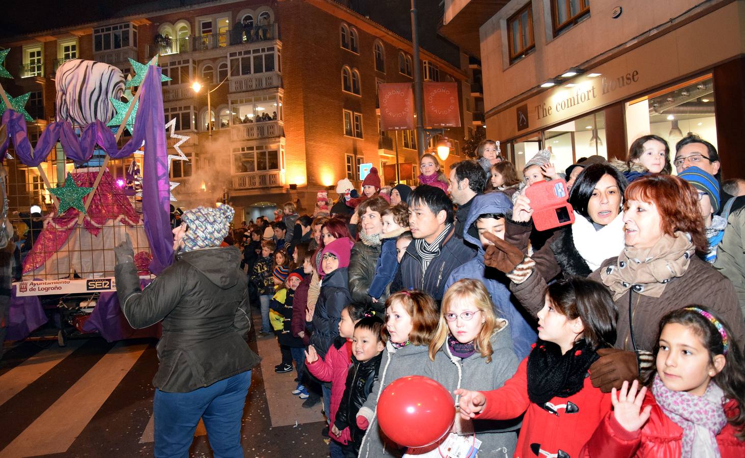 Cabalgata de Reyes en Logroño