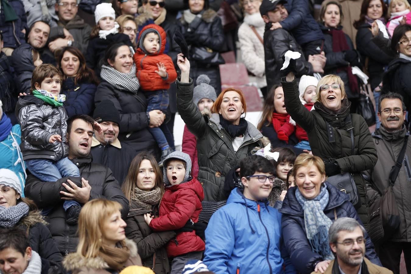 Los Reyes Magos llegan a Las Gaunas (I)