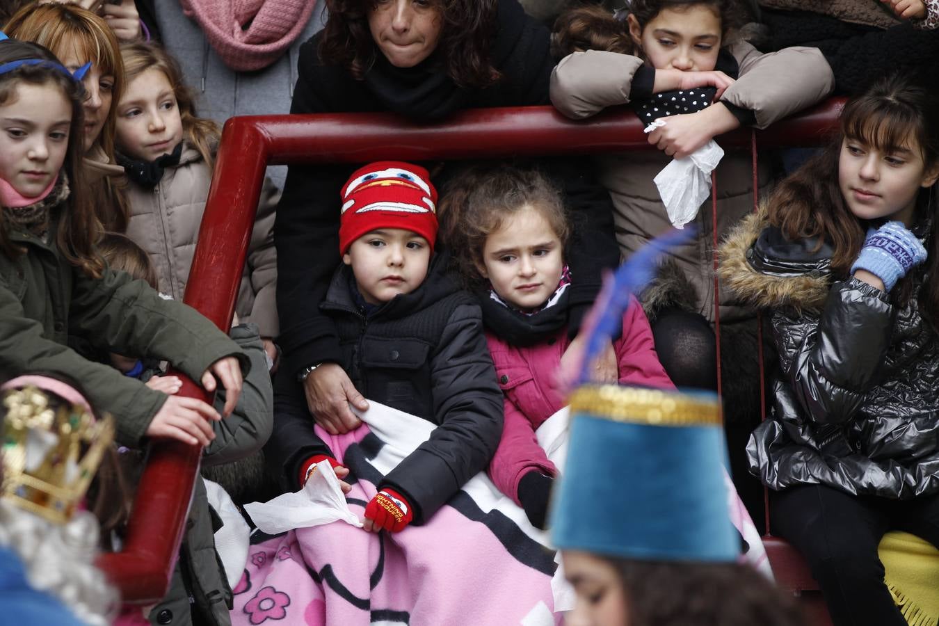 Los Reyes Magos llegan a Las Gaunas (I)