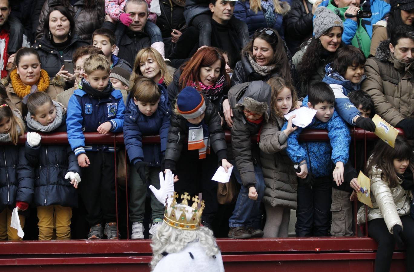 Los Reyes Magos llegan a Las Gaunas (II)