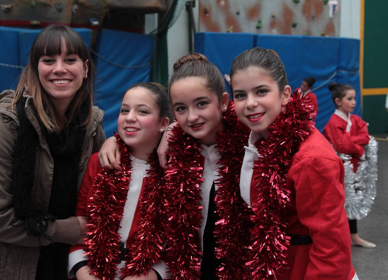 La gimnasia rítmica celebra una jornada de exhibición