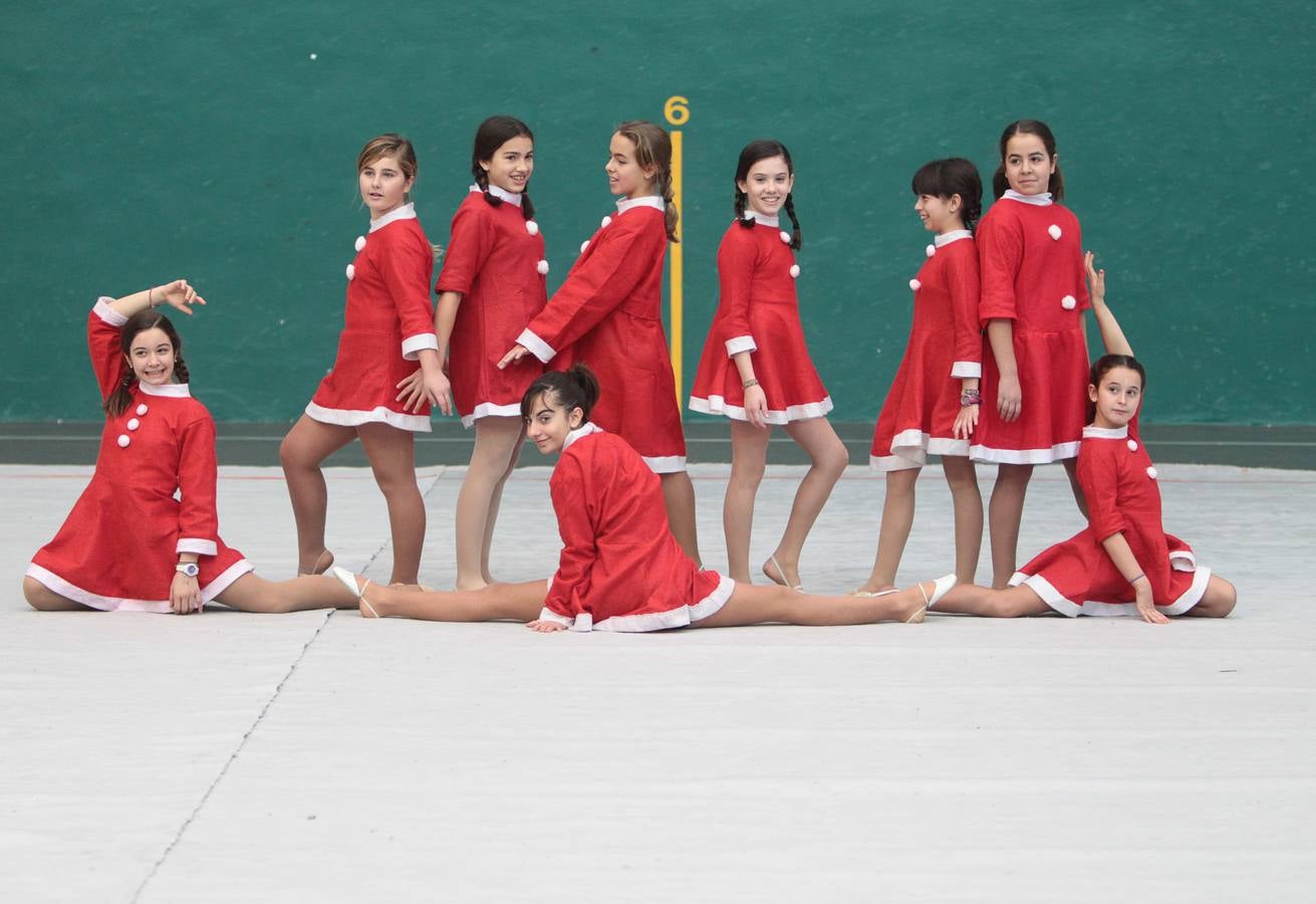 La gimnasia rítmica celebra una jornada de exhibición